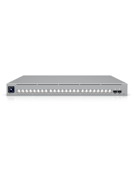 SWITCH UBIQUITI UNIFI PRO-24 10G 24 PUERTOS 16XRJ45 10G + 8XRJ45 2.5G + 2 SFP28