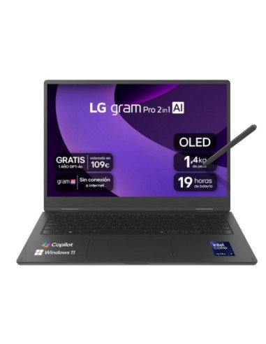 PORTATIL 360 LG GRAM PRO 2 CU7 255H...