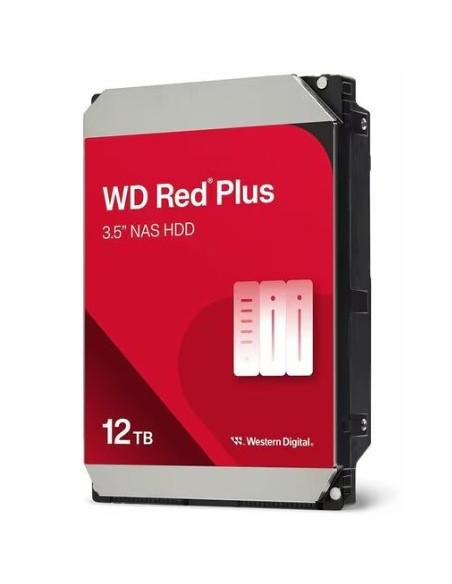 DISCO DURO 12TB SATA6 256MB 7200RPM WESTERN RED PLUS