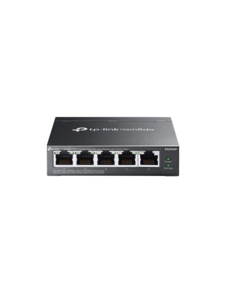 SWITCH TP-LINK OMADA TL-ES205GP 10/100/1000 5 PUERTOS POE