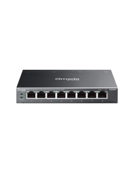 SWITCH TP-LINK OMADA TL-ES208GP 10/100/1000 8 PUERTOS POE