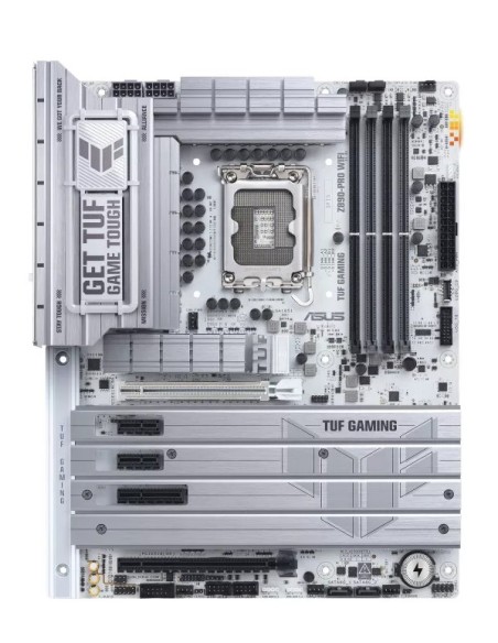 PLACA BASE ASUS INTEL TUF Z890-PRO WIFI SOCKET 1851 ATX GRAFICA DDR5 SATA6 M.2 GLAN USB 3.2 USB-C WHITE