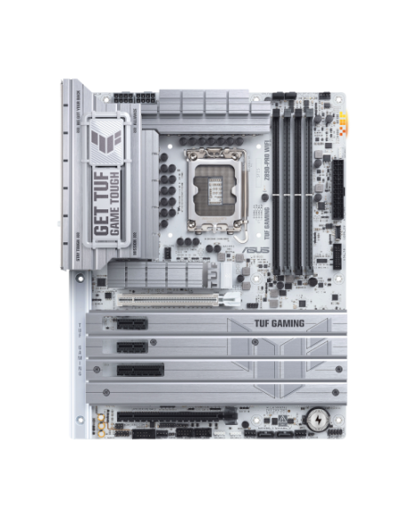 PLACA BASE ASUS INTEL TUF Z890-PRO WIFI SOCKET 1851 ATX GRAFICA DDR5 SATA6 M.2 GLAN USB 3.2 USB-C WHITE