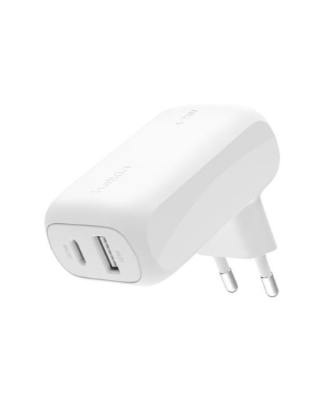 CARGADOR USB BELKIN 42W GAN USB USB-C WHITE PARA CASA