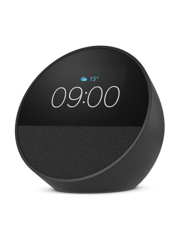 ALTAVOZ AMAZON ECHO SPOT CON ALEXA BLACK