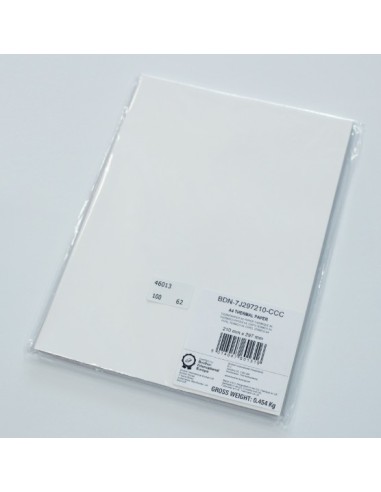 PAPEL BLANCO BROTHER A4 100U TERMICO