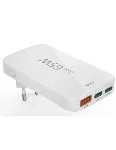 CARGADOR 2XUSB-C USB HAMA...
