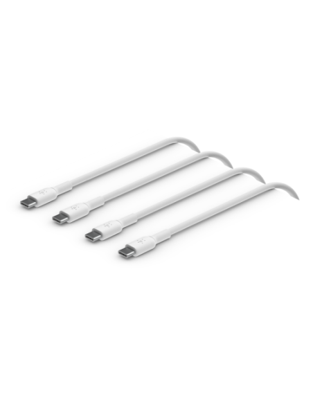 CABLE BELKIN USB-C MACHO / USB-C MACHO 1M WHITE PACK 2U