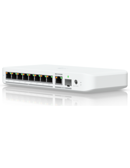 SWITCH UBIQUITI UNIFI USW-FELX  8P 2.5G POE++ WHITE