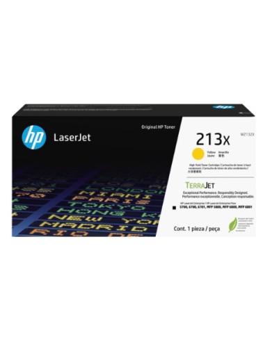 TONER HP 213X YELLOW LASERJET...