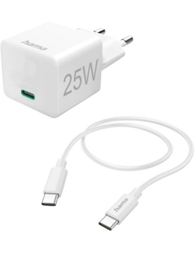 CARGADOR USB-C HAMA 25W GAN SUPER...
