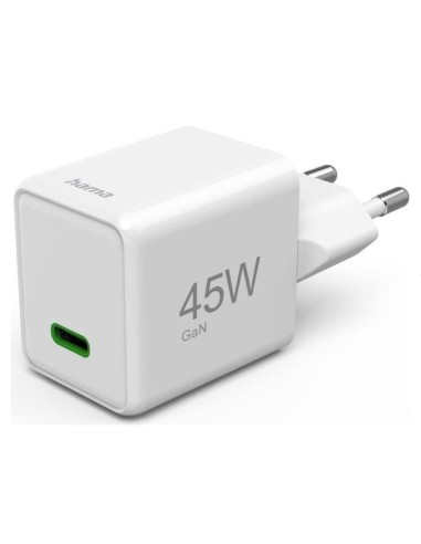 CARGADOR USB-C HAMA 45W GAN SUPER...