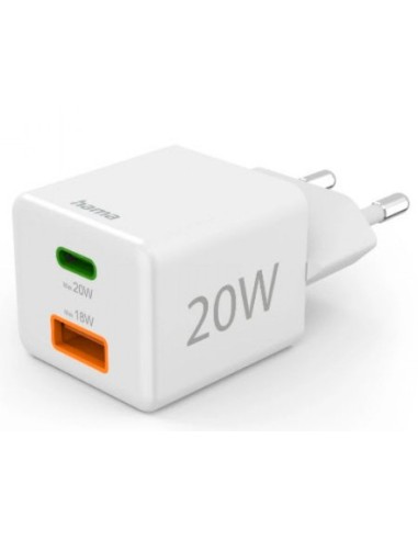 CARGADOR USB-C USB HAMA 20W GAN MINI...