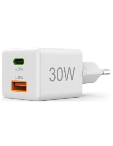 CARGADOR USB-C USB HAMA 30W GAN MINI...