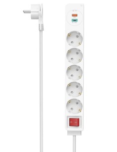 REGLETA HAMA 5 TOMAS + USB...