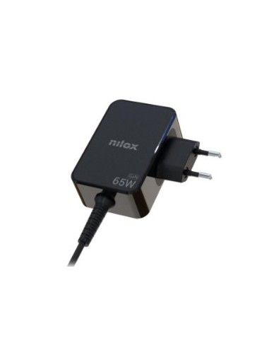 CARGADOR USB-C NILOX GAN 65W GAN 1.8M...