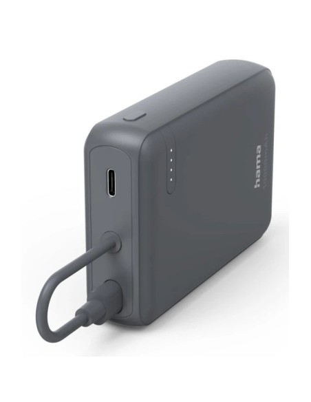 BATERIA EXTERNA HAMA 10.000MAH 2XUSB-C GRAPHITE