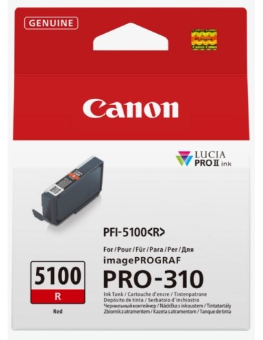 CARTUCHO CANON 5100 RED IMAGEPROGRAF...