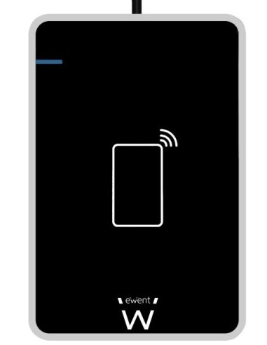 LECTOR DE TARJETAS NFC EWENT USB BLACK