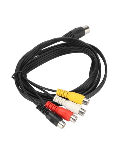 CABLE KABLEX DIN 5P MACHO / 4X RCA...
