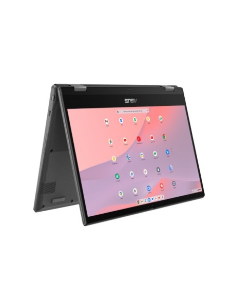 PORTATIL ASUS CHROMEBOOK FLIP MEDIATEK KOMPANIO 520 8GB 128GB 14 IPS FHD TACTIL CHROME OS BLACK