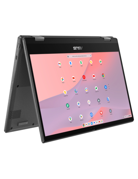 PORTATIL ASUS CHROMEBOOK FLIP MEDIATEK KOMPANIO 520 8GB 128GB 14 IPS FHD TACTIL CHROME OS BLACK