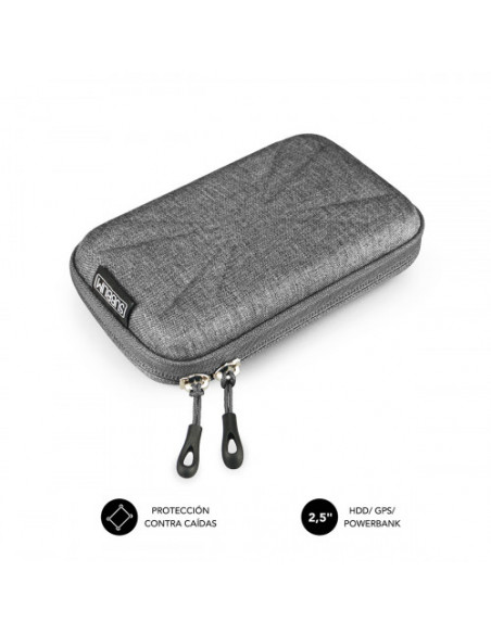 FUNDA DISCO DURO SUBBLIM HDD COVER BUSINESS CASE 2.5 GREY
