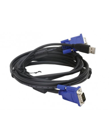 CABLE VGA 15 MACHO / 15 MACHO 1.8M +...