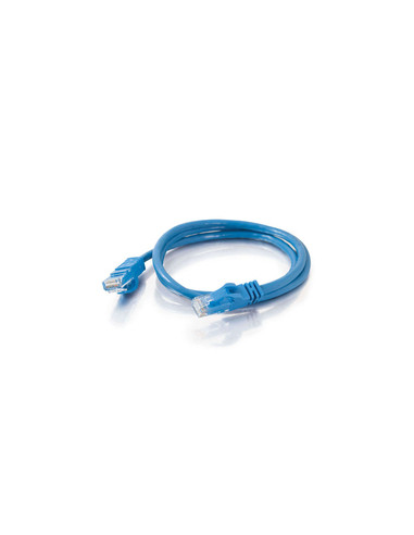 CABLE C2G RED RJ45 CAT 6A 0.5M BLUE