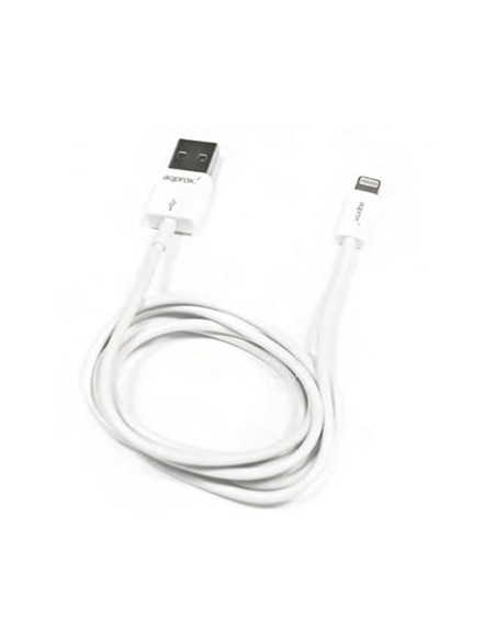 CABLE APPROX USB MACHO / LIGHTNING MACHO 1M WHITE