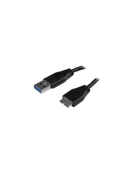 CABLE STARTECH USB 3.0 MACHO / MICRO USB B MACHO 0.15M BLACK