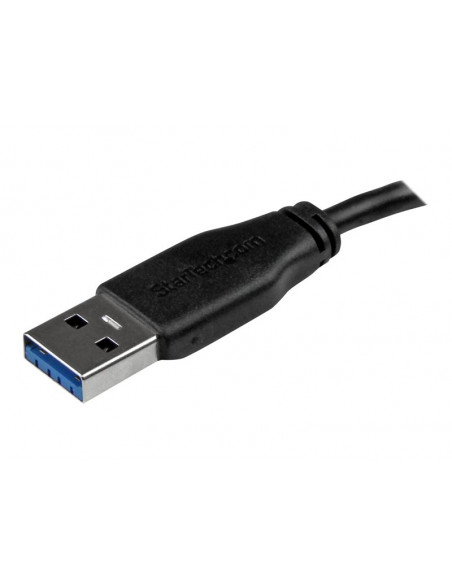 CABLE STARTECH USB 3.0 MACHO / MICRO USB B MACHO 0.15M BLACK