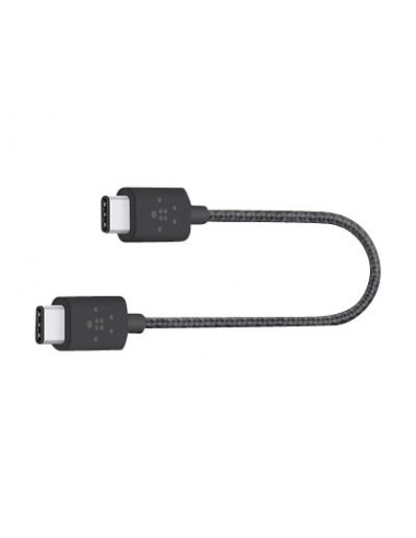 CABLE BELKIN USB-C MACHO / USB-C MACHO 0.15M BLACK