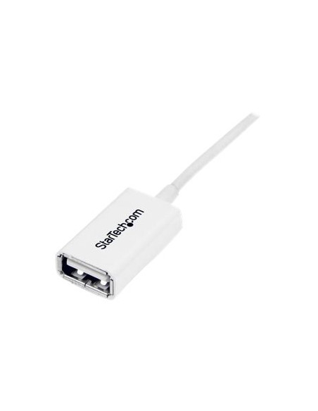 CABLE STARTECH USB MACHO / USB HEMBRA 1M WHITE