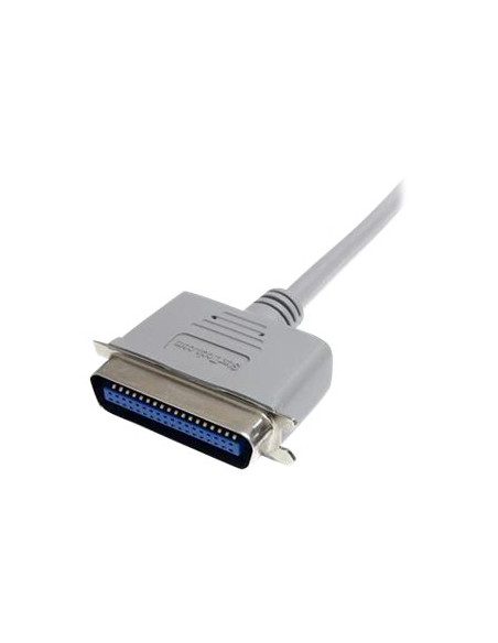CABLE STARTECH IMPRESORA PARALELO 25 MACHO / CN36 MACHO 1.8M