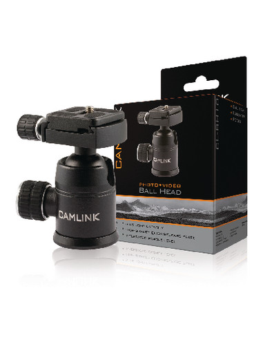 CABEZAL CON ROTULA CAMLINK ROSCA 3/8