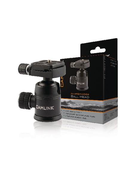 CABEZAL CON ROTULA CAMLINK ROSCA 3/8