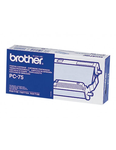 CARTUCHO BROTHER PC75 BLACK...