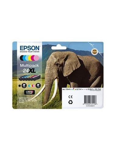 CARTUCHO EPSON 24XL MULTIPACK XP-750...