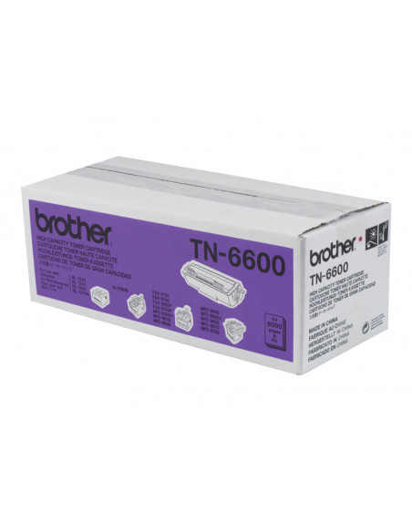 TONER BROTHER TN6600 BLACK GRAN CAPACIDAD HL-1030 HL-1250 HL-96XX HL-9750 6000 PAG