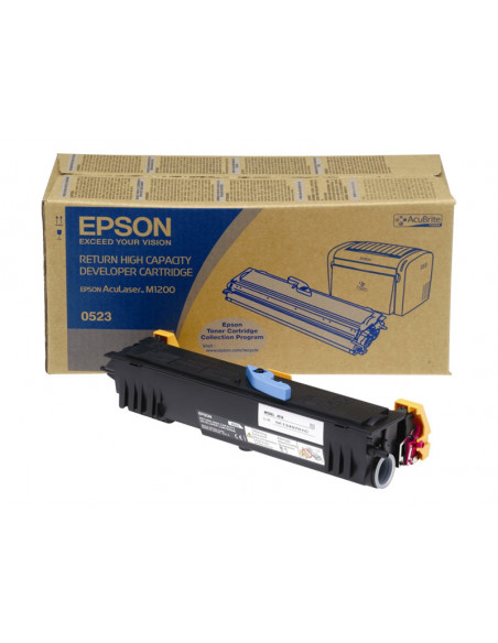TONER EPSON 0523 BLACK M1200 3200 PAG RETORNABLE