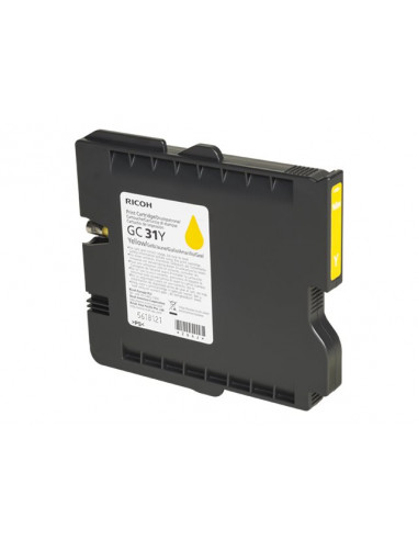 CARTUCHO GEL RICOH GC31 YELLOW...