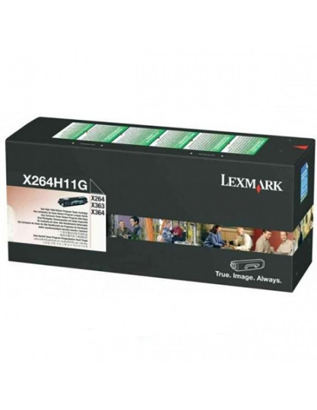 TONER LEXMARK X264H11G BLACK GRAN CAPACIDAD X264 X363 X364 9000 PAG