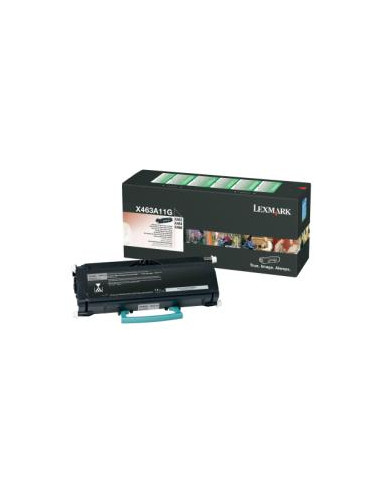 TONER LEXMARK X463A11G BLACK X463...