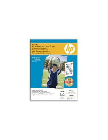 PAPEL HP ADVANCED PHOTOPAPPER 13X18CM...