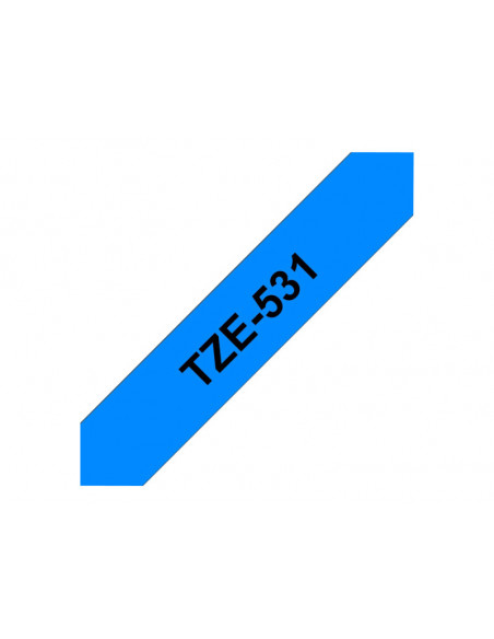 CINTA BROTHER TZE531 12MMX8M BLACK/BLUE