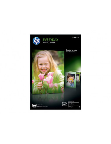 PAPEL HP FOTOGRAFICO EVERYDAY 10X15CM...