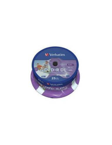 DVD+R VERBATIM 8.5GB 8X PRINTABLE...