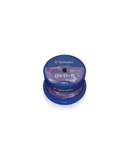 DVD+R VERBATIM 4.7GB 16X LATA 50U