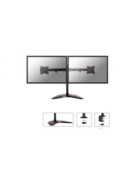 SOPORTE MONITOR DOBLE ESCRITORIO NEWSTAR NM-D335D BLACK